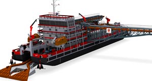 SB2500 – SUCTION DREDGER