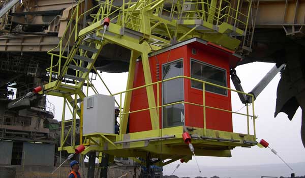 KU800/18 BUCKET WHEEL EXCAVATOR OPERATOR’S CABIN