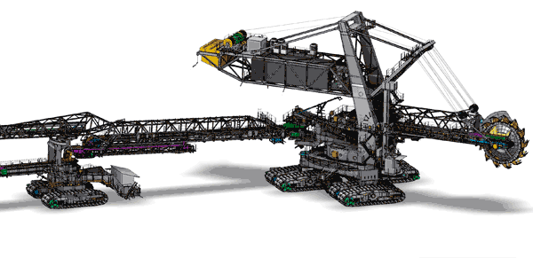 KR2800T – BUCKET WHEEL EXCAVATOR (KK 550)