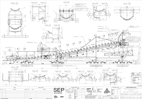 MANUFACTURING DOCUMENTATION OF A PART OF MACHINE, KUMBA – SISCHEN