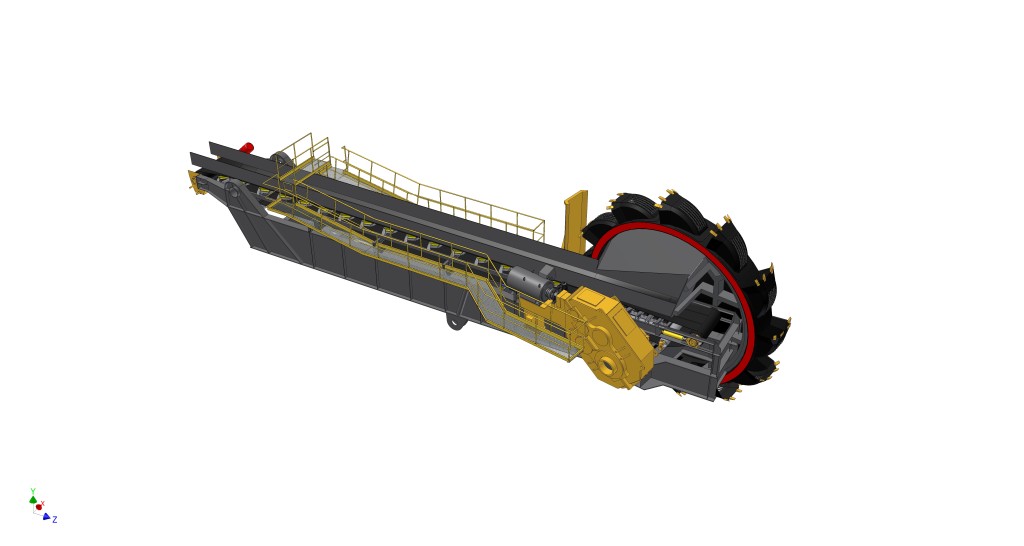 KR1300Xk – BUCKET WHEEL EXCAVATOR (K 400) - NOEN, a.s. | NOEN, a.s.