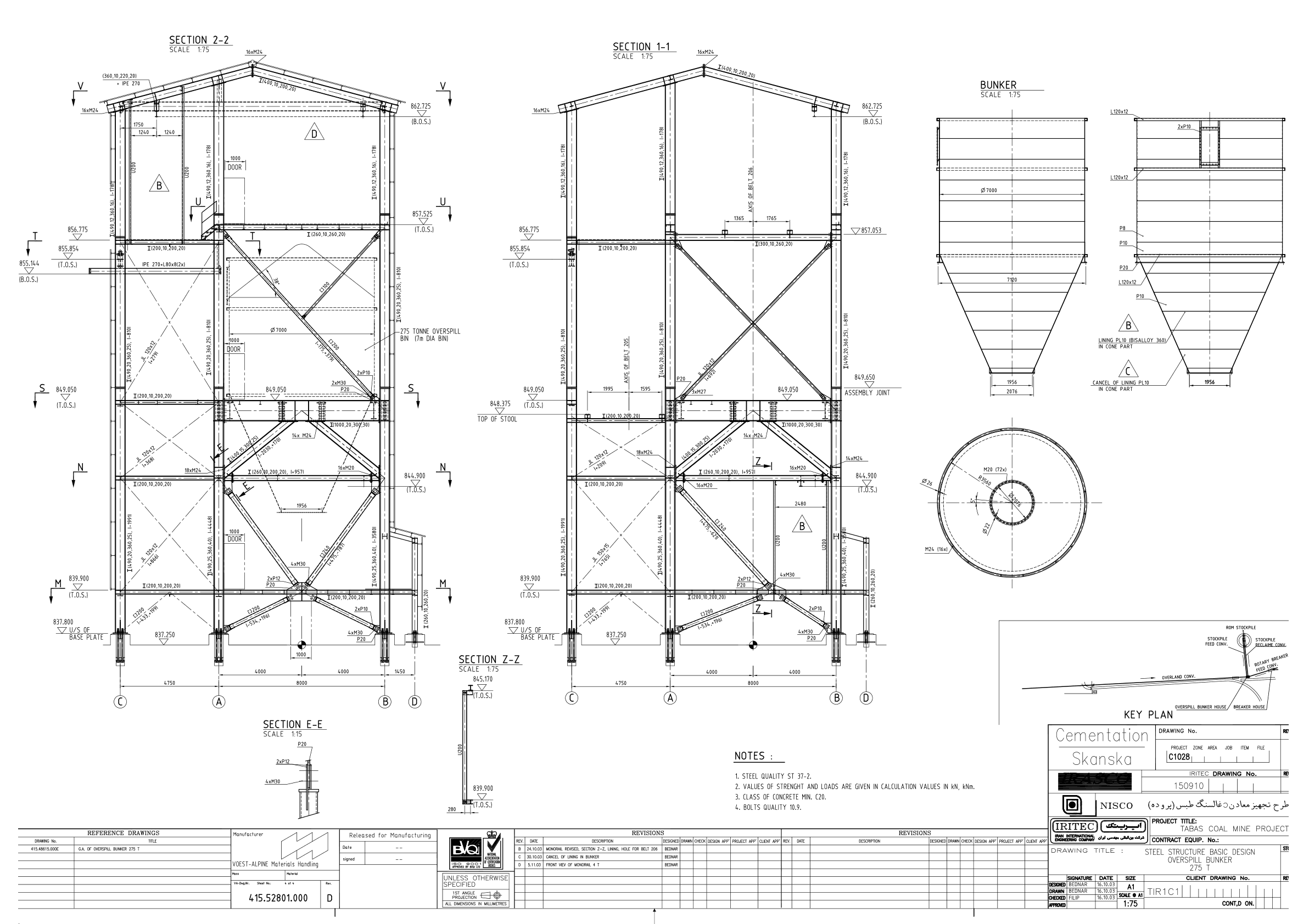 PROJEKTY OCELOVÝCH KONSTRUKCÍ VĚŽÍ ZÁSOBNÍKŮ, TABAS