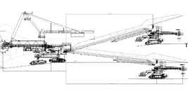 KU300 BUCKET WHEEL EXCAVATOR RECONSTRUCTION STUDY